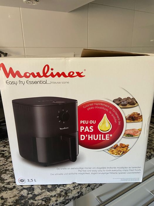 NOVA Fritadeira Sem Óleo Moulinex Easy Fry