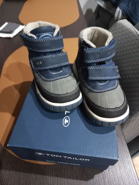 Botki jesienne z ociepleniem na rzepy tom tailor r. 25