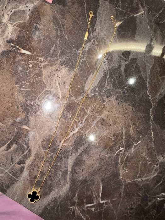 Підвіска Van cleef конюшина 45 см під лимоне золото