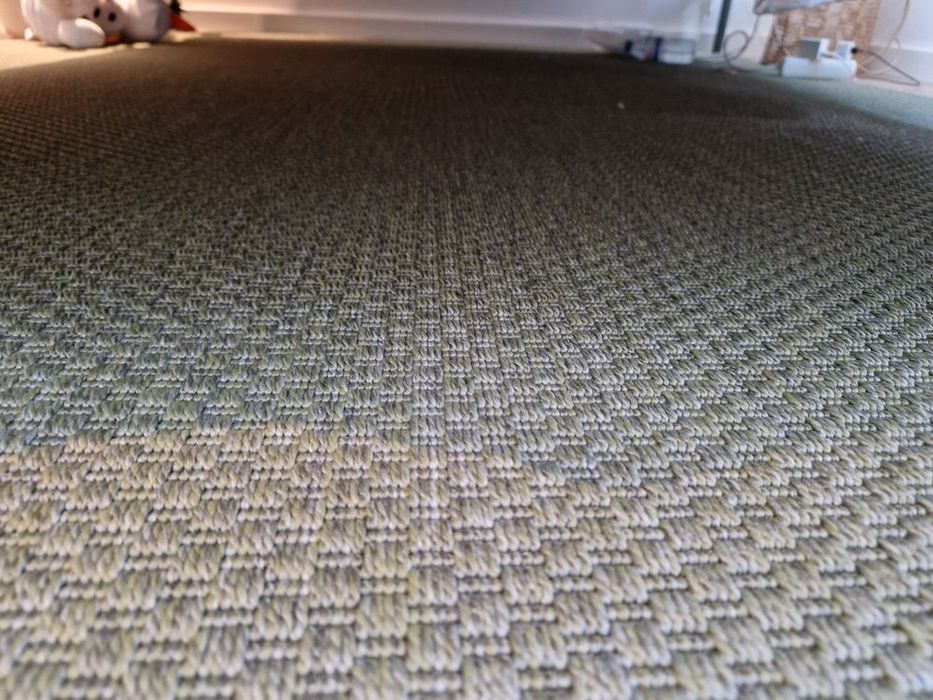 MORUM Tapete ecelag plana, int/exterior, verde escuro, 200x300 cm