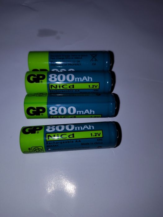 Аккумуляторы AA GP 1.2 v 800 mAh Акумулятори