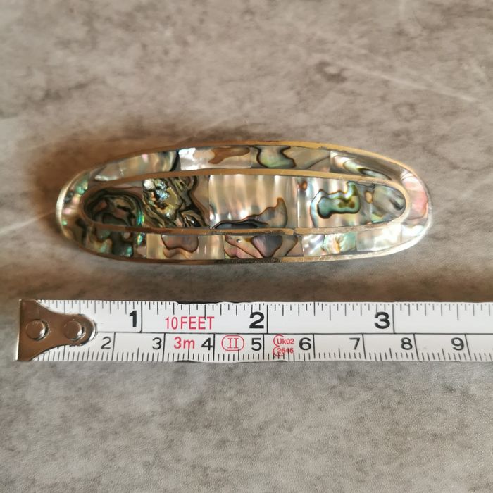 Spinka do wlosow z masa perlowa