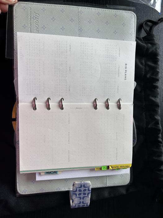 Organizador Filofax – Ideal para Planos, Viagens e To-dos