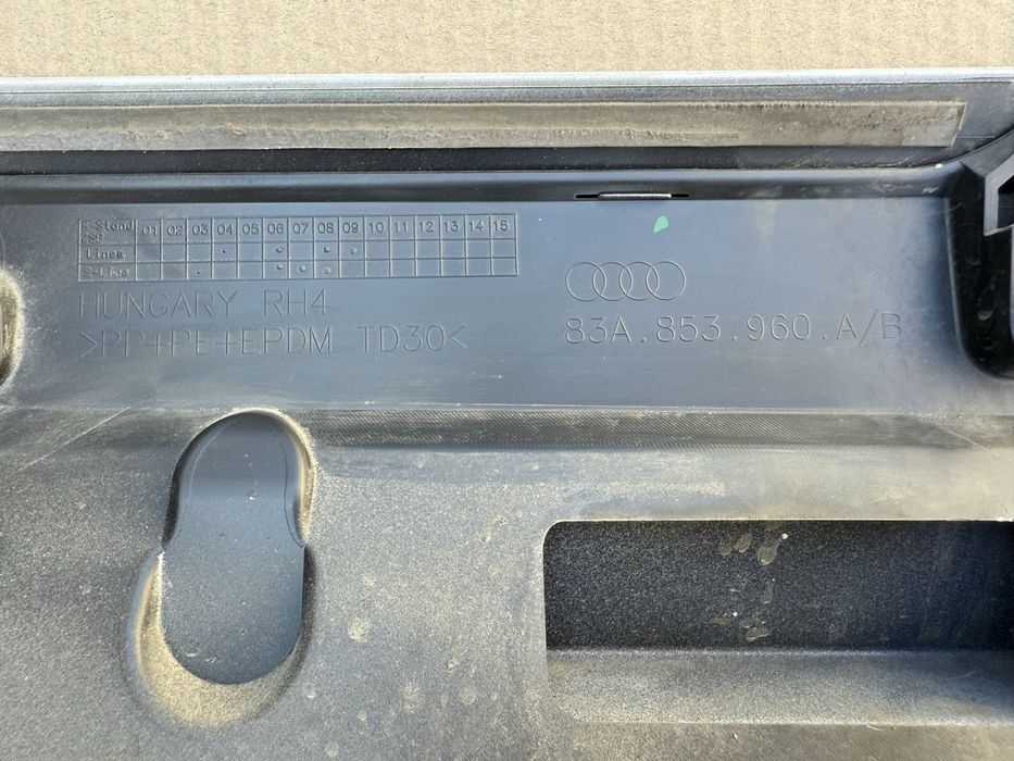 Audi Q3 83a Молдинг Накладка дверей передня права задня права S- Line