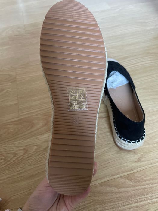 Nowe buty espadryle