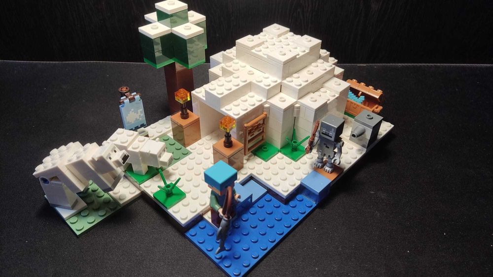LEGO Minecraft 21142 Igloo niedźwiedzia polarnego Wrocław