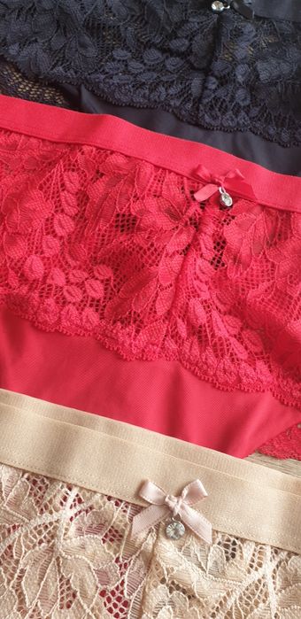 3×Damskie brazyliany 2XL