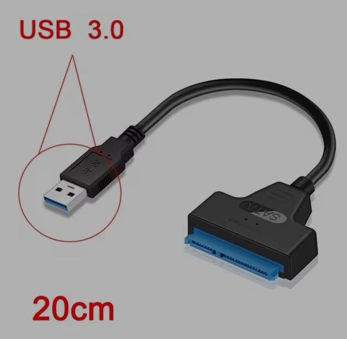 Кабель адаптер USB 3.0 - SATA III
