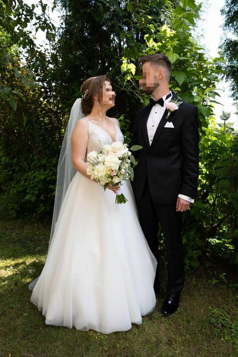 Suknia ślubna biała