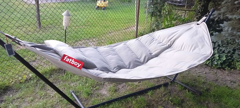 Hamak że stelażem