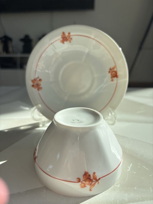 Chávena de Chá e Pires Vista Alegre – Vintage Art Déco