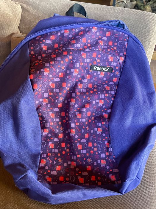 Plecak Reebok fioletowy