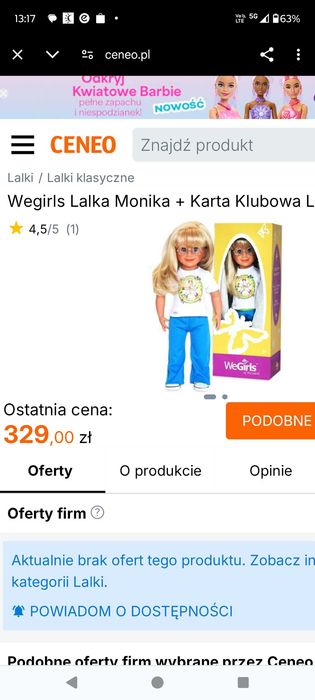 Lalki i zabawki dla dzieci