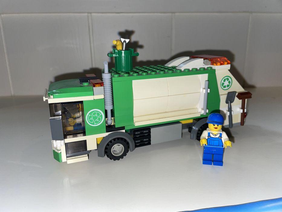 Lego Creator 31057 3 em 1 e city 4442 e 4432 camiao do lixo