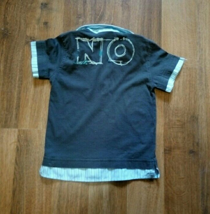 Футболка "2 в 1" обманка на мальчика 2-3 года