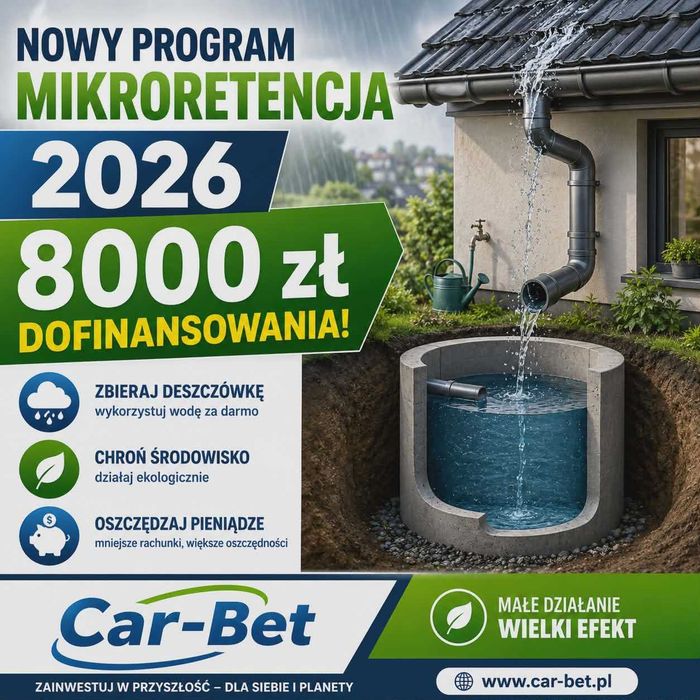 Zbiorniki Moja Woda Dofinansowanie 2026