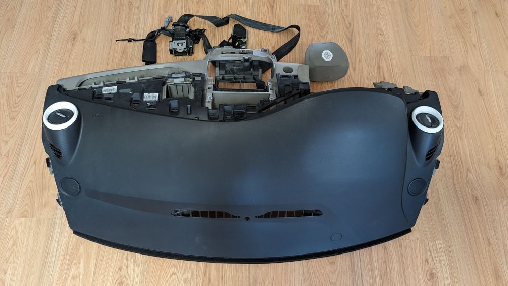 Conjunto Kit Airbags Tablier Renault Zoe 1 Original