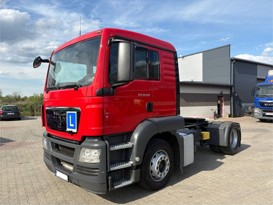 MAN TGS 18.360 / 127.000km PRZEBIEGU / 3-OSOBOWY / MANUAL / SALON POLSKA / EURO 5 / NAUKA JAZDY