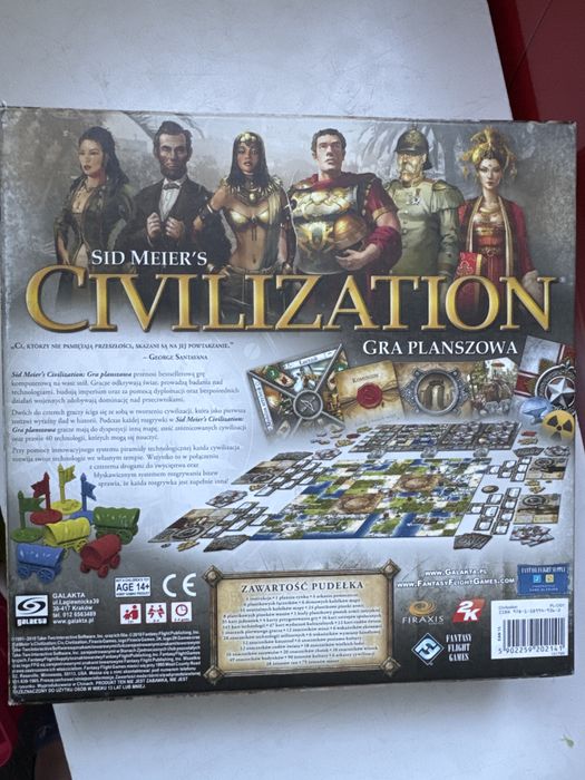 Civilization gra planszowa Dąbrowa Górnicza • OLX.pl