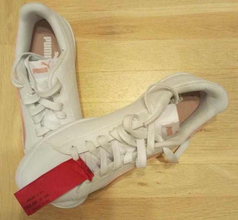 Sneakersy PUMA białe, roz. 44, nowe