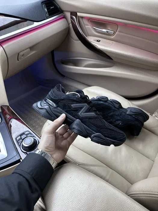 Кроссовки Мужские New Balance 9060 TRIPLE BLACK/Кросівки Нью Беланс