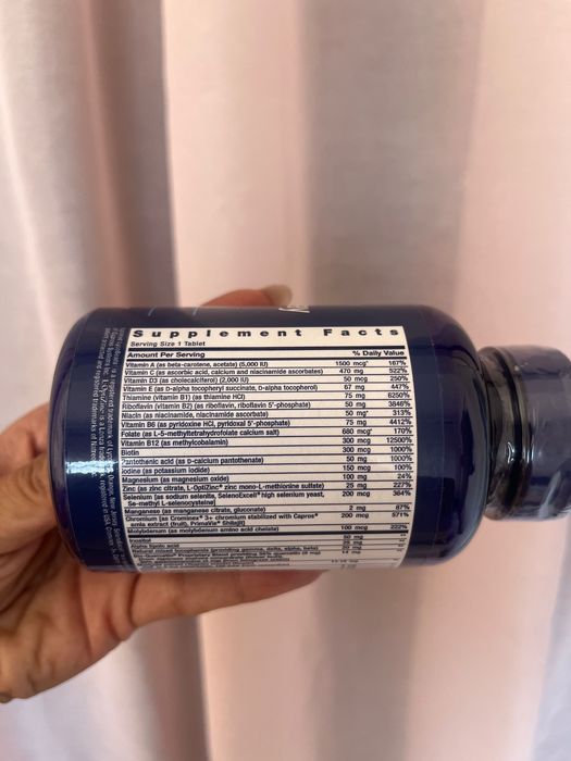 Multivitamínico premium Life Extension One-Per-Day – 60 comprimidos (Novo e Selado)