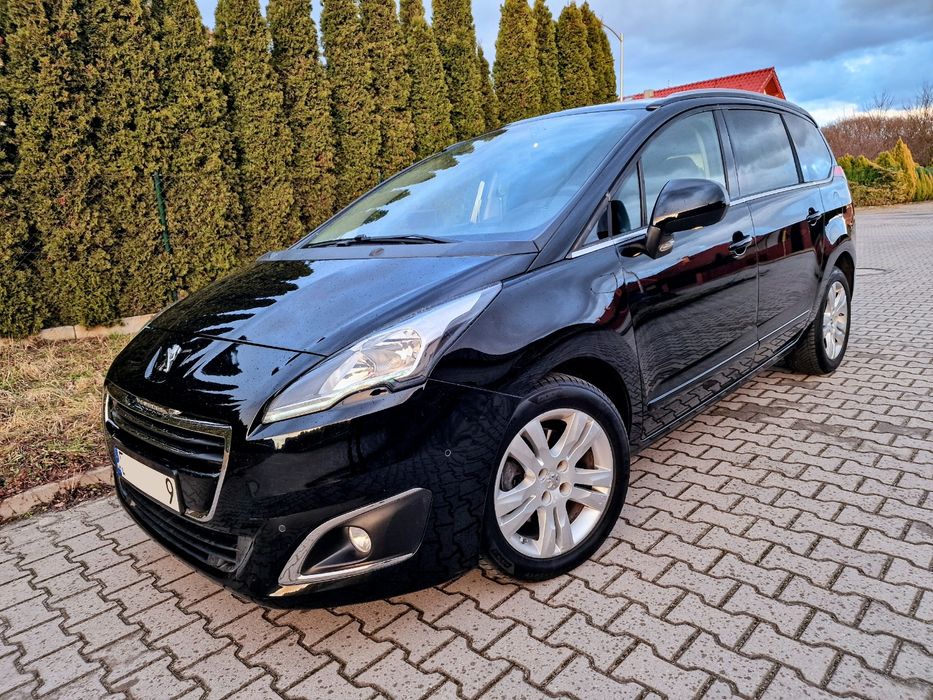 Peugeot 5008 1.6 156KM AUTOMAT 7-osob, Stan IDEALNY dla Wymagających!