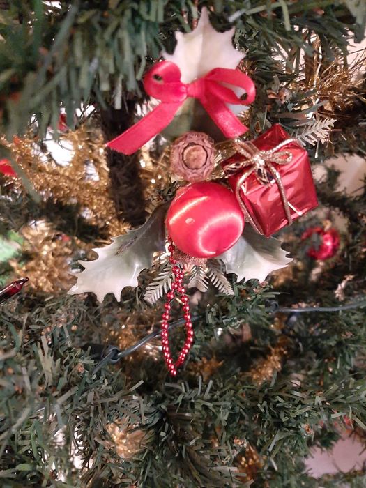 árvore de natal rica e variada