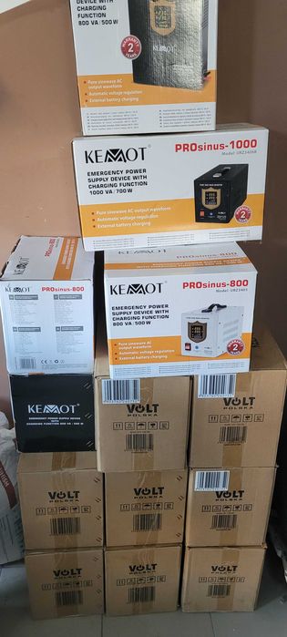 ДБЖ Інвертор Kemot 800 PRO sinus  В наявності.