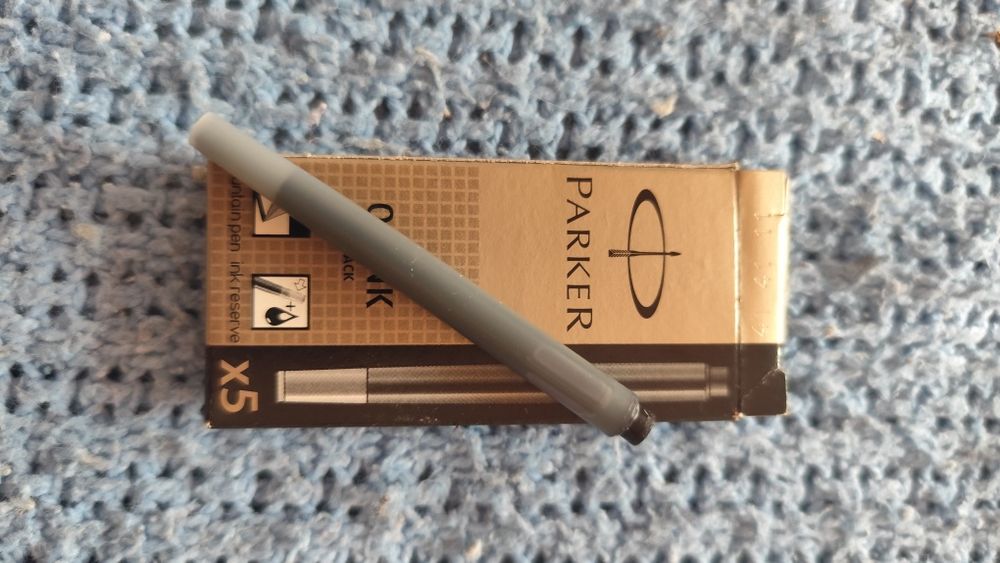 Recargas pequenas Parker Pretas