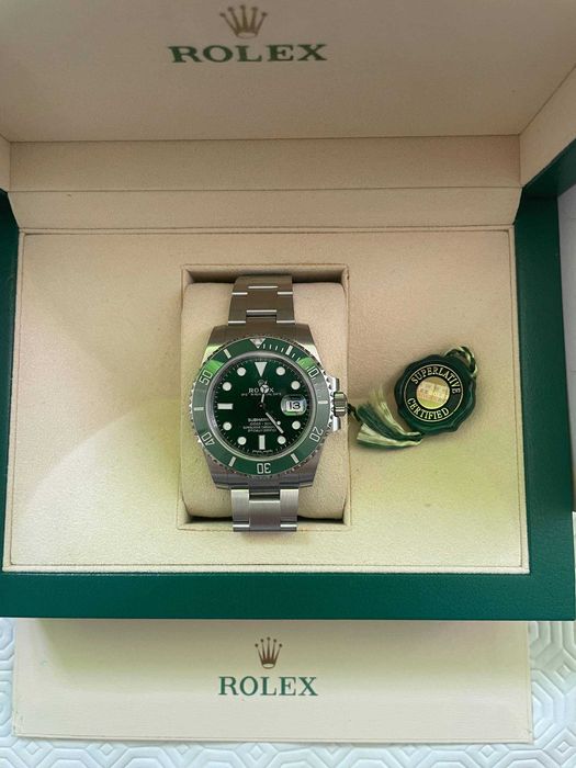 Rolex Submariner Date 116610LV 2019 Full Set (HULK)