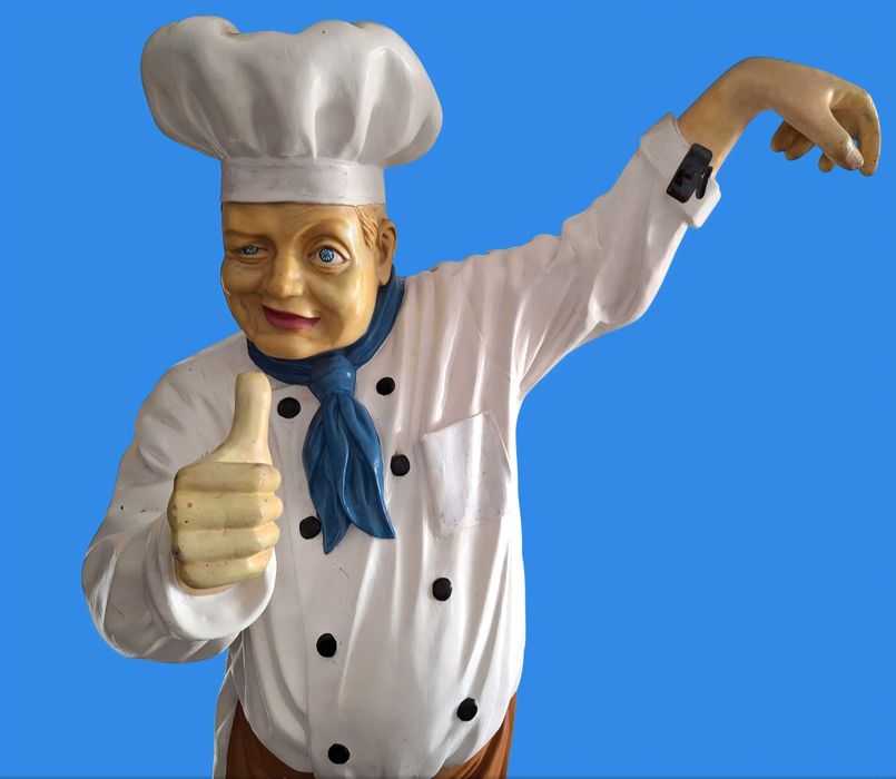 Estátua de Chef de Cozinha
