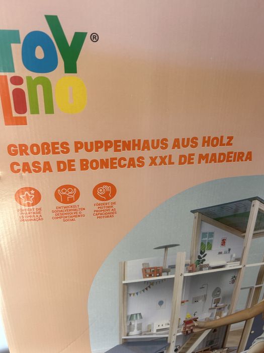 Casa bonecas madeira XXL