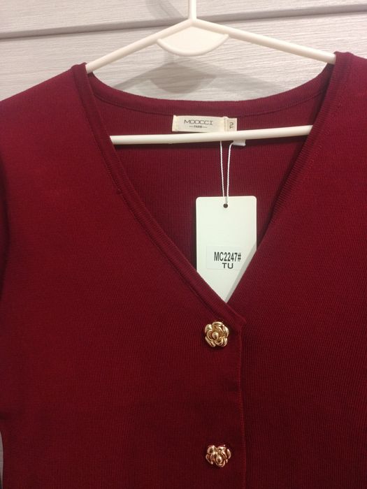 Sweterek damski sweter bluzka hit viral style new hot Basic must have retro vintage premium kardigan mocci