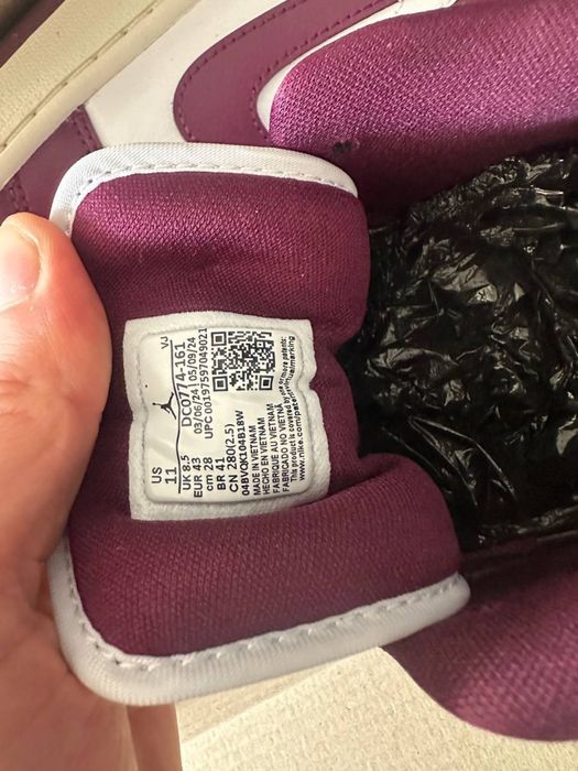 Air Jordan 1 Low Bordeaux. Чоловічі кросівки. Оригінал. Оригінальні кросівки. Данки. Демісезон