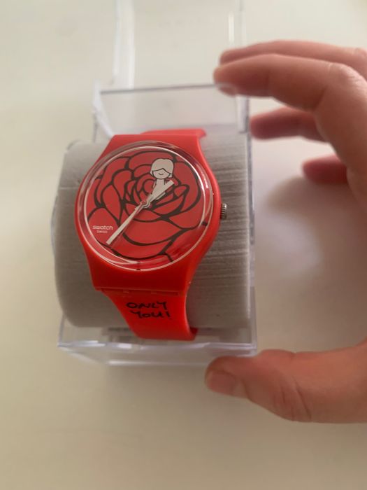Relogio de pulso swatch ediçao especial