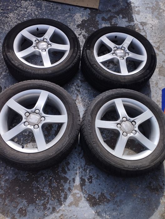 4 jantes liga leve especiais SEAT Leon furação 5x112