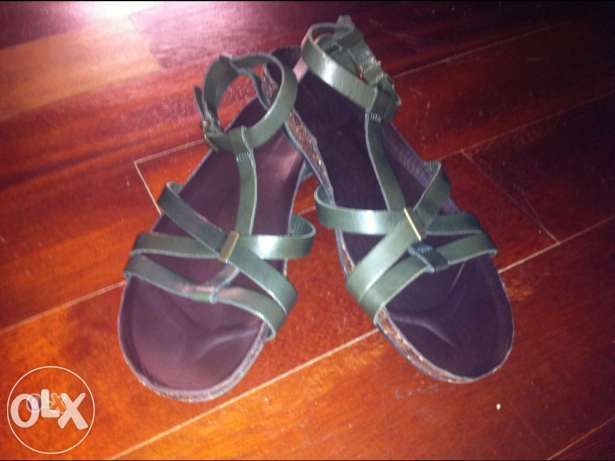 Sandálias em pele marca vagabond nº39