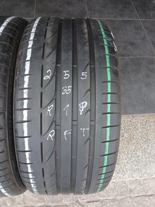 2 pneus 255 35 r19 RFT Bridgestone