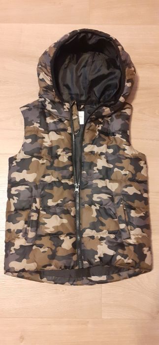 Kamizelka bezrękawnik Sinsay 116 moro