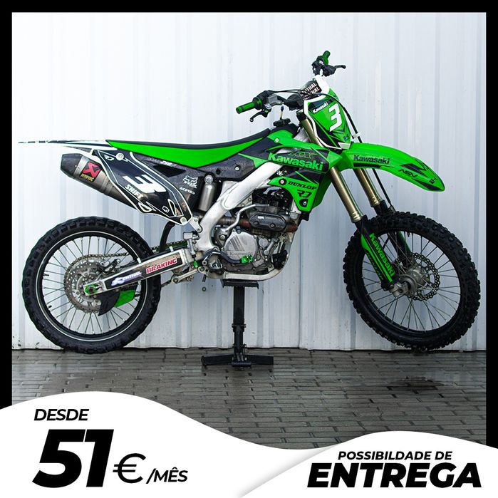 Kawasaki 250 Moto Cross 250 Tempi Usate KAWASAKI KXF 250
