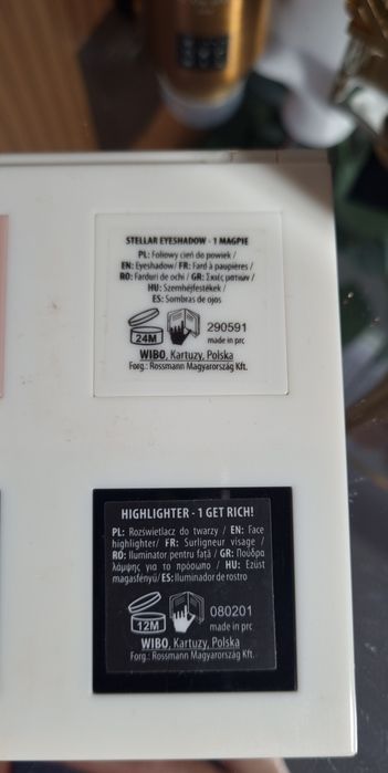 Katosu paletka bouncy wibo rozswietlacze
