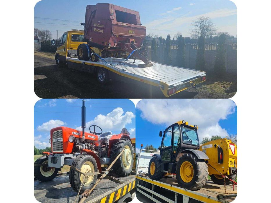 Transport Parczew - ciągniki, maszyny, laweta, usługi transportowe