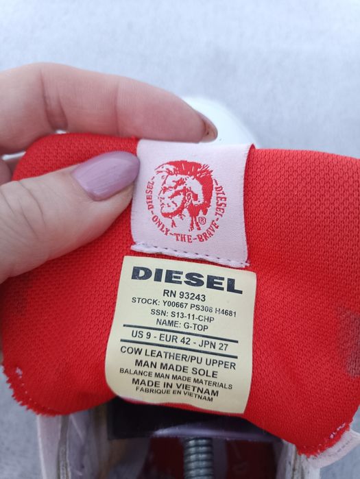 Мужские кроссовки Diesel р41.5-42
