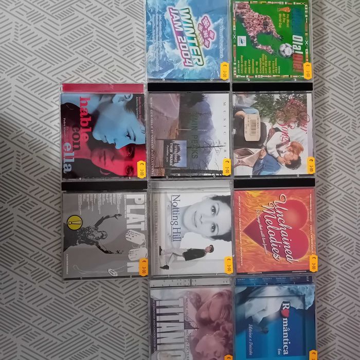 Música em Cd Colectâneas e Bandas Sonoras Low Cost.