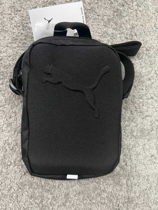 Оригінальна сумка puma через плече чорна кросбоді унісекс