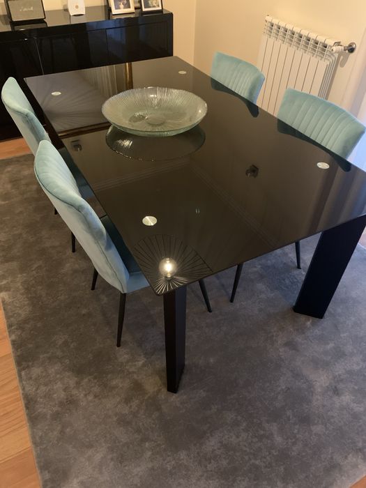 Mesa jantar + 4 cadeiras