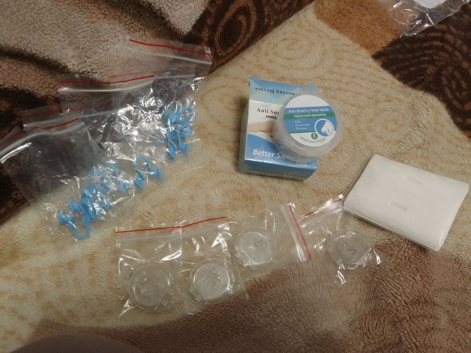 Zestaw przeciw chrapaniu