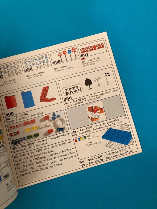 Raro Catálogo da Lego em Português Anos 60/70