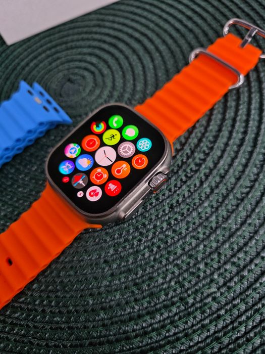 Smartwatch HK Ultra2 Max – AMOLED , połączenia, sport, zdrowie, NOWY